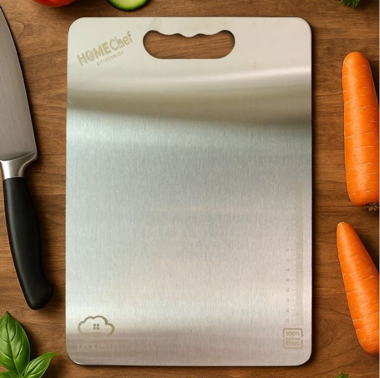 Premium Stainless Steel Cutting Board 229mm x 330mm (1 Pc)_8265